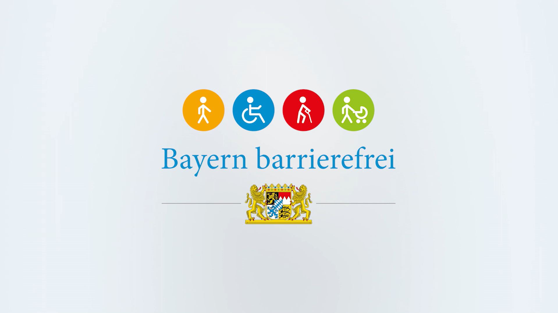 In diesem Video werden einige Beispiele für den Abbau von Barrieren in Bayern gezeigt. 