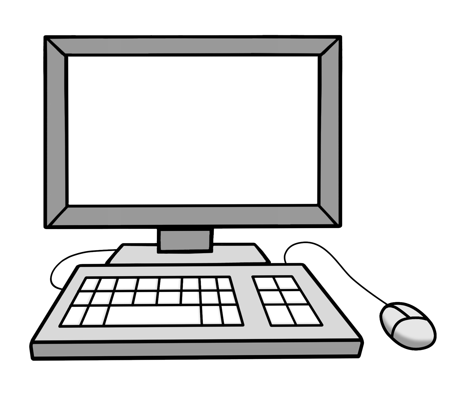 Das Bild zeigt einen Computer