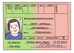 Ein Schwerbehindertenausweis