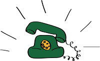 Ein Telefon.