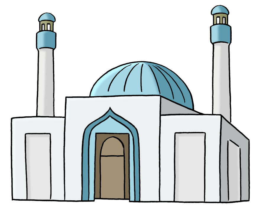 Eine Moschee