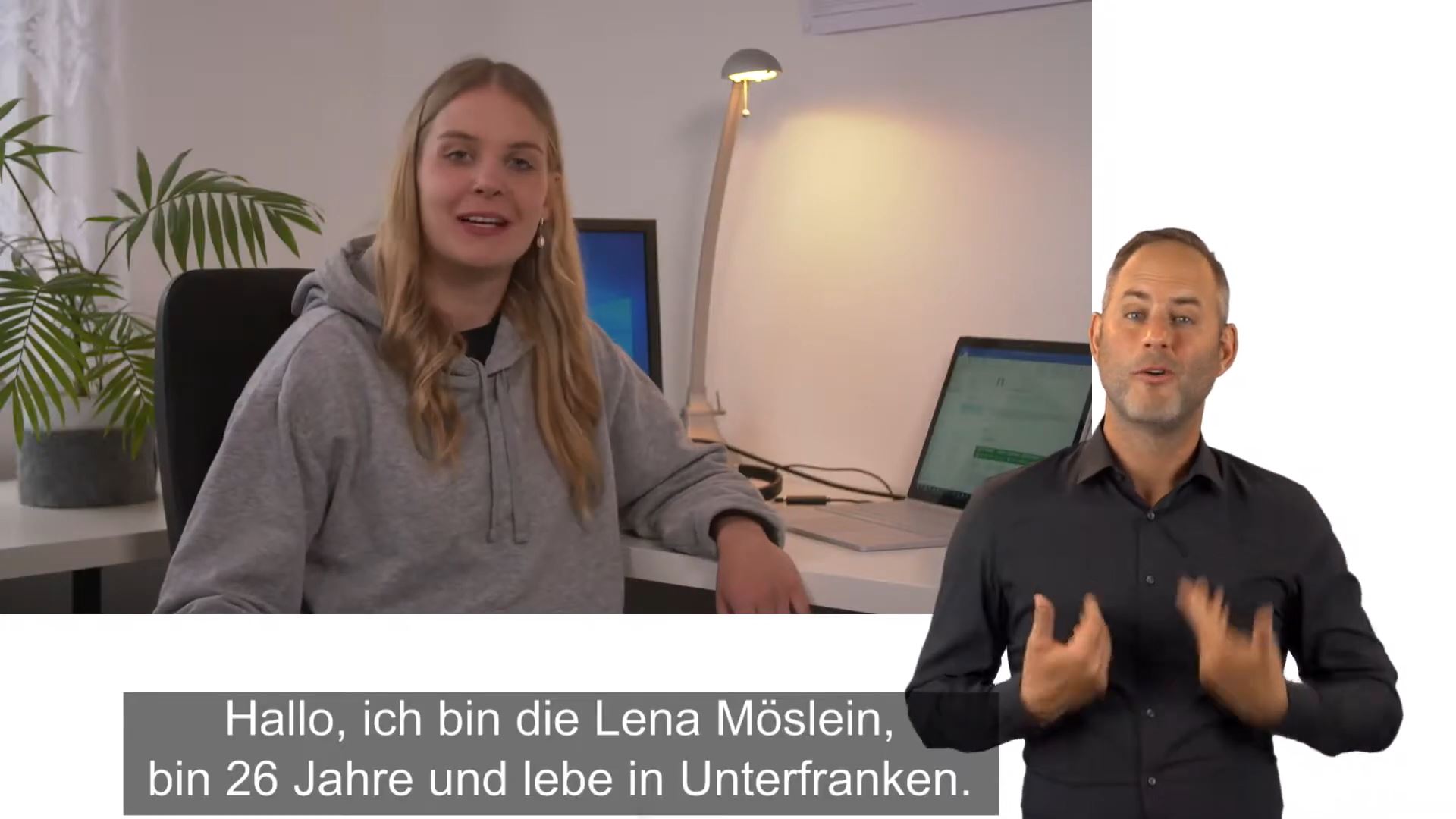 In diesem Video berichtet Testimonial Lena Möslein über ihre berufliche Weiterbildung. 