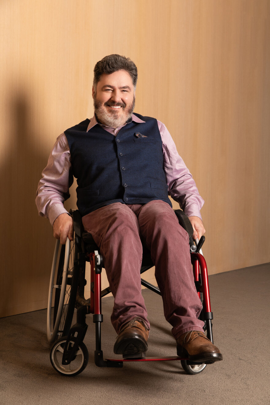 Der Behindertenbeauftragte Holger Kiesel
