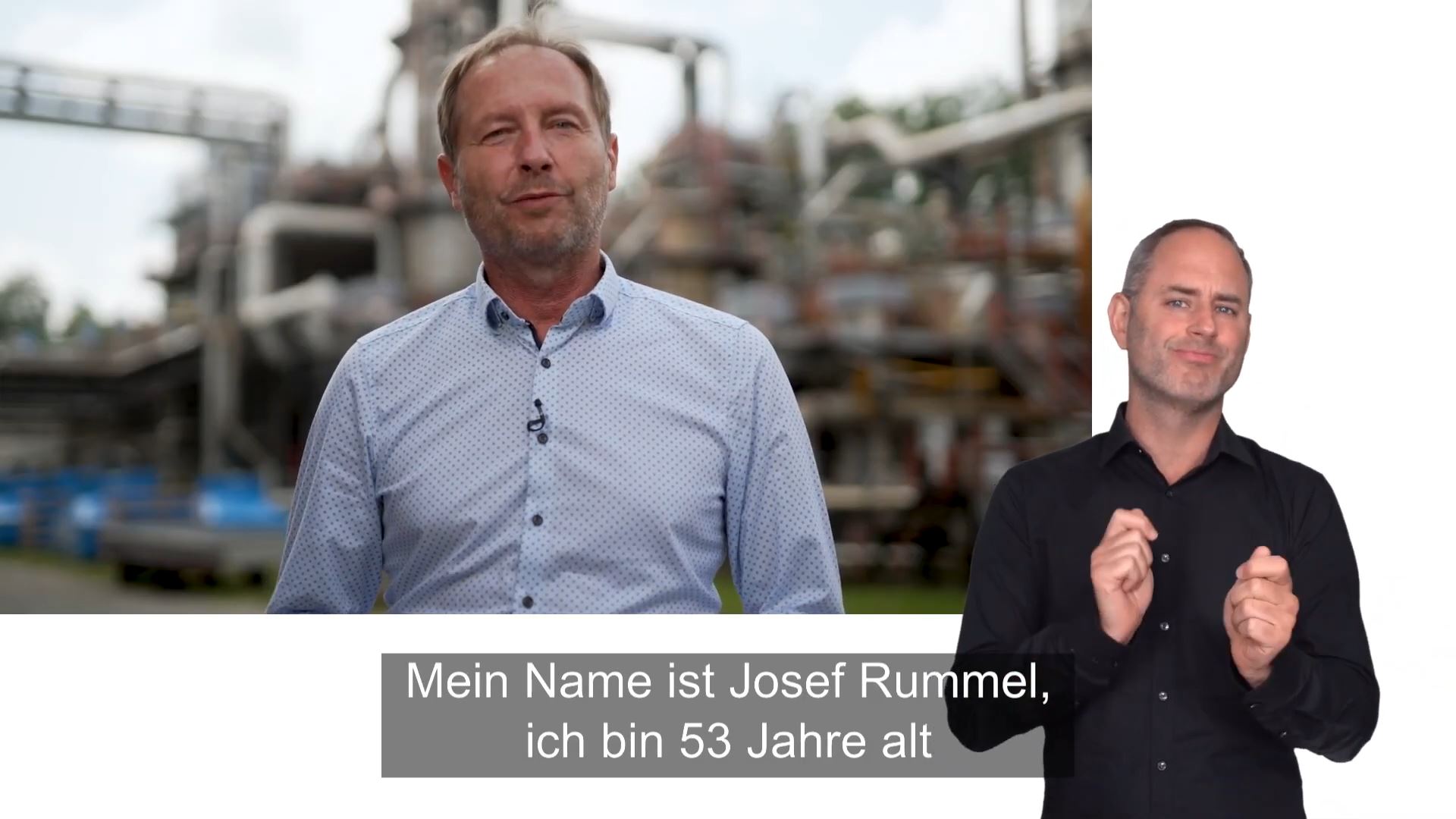 In diesem Video berichtet Josef Rummel über die betriebliche Weiterbildung in seinem Unternehmen.