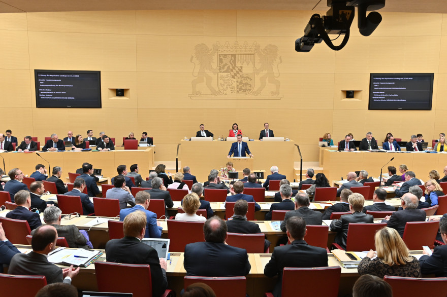 Blick in den Bayerischen Land-Tag