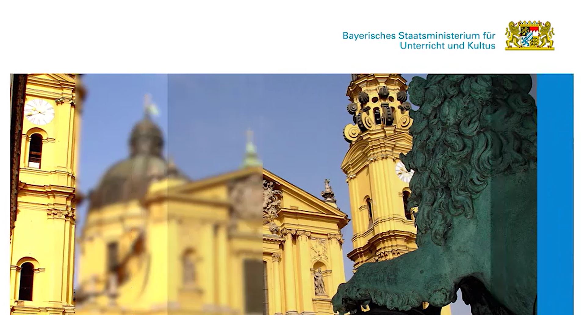 Das Video informiert über das Bayerische Staatsministerium für Unterricht und Kultus.